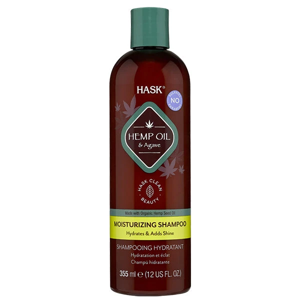 Hask Hemp Oil & Agave Moisturizing Shampoo 12oz 1 Hask Hemp Oil & Agave Moisturizing Shampoo 12oz