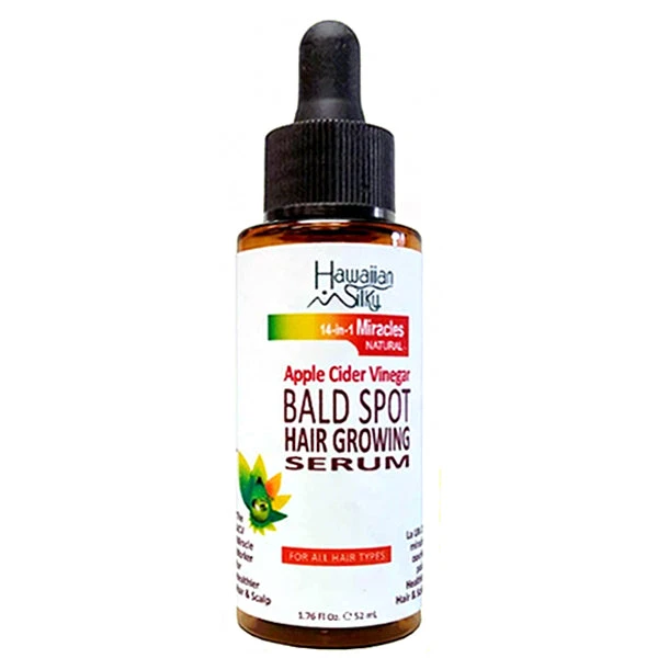 Hawaiian Silky Apple Cider Vinegar Bald Spot Recovery Serum 1.76oz 2 Hawaiian Silky Apple Cider Vinegar Bald Spot Recovery Serum 1.76oz - Image 2