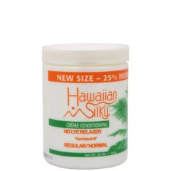 Hawaiian Silky Creme Conditioning No Lye Relaxer - Regular 20oz