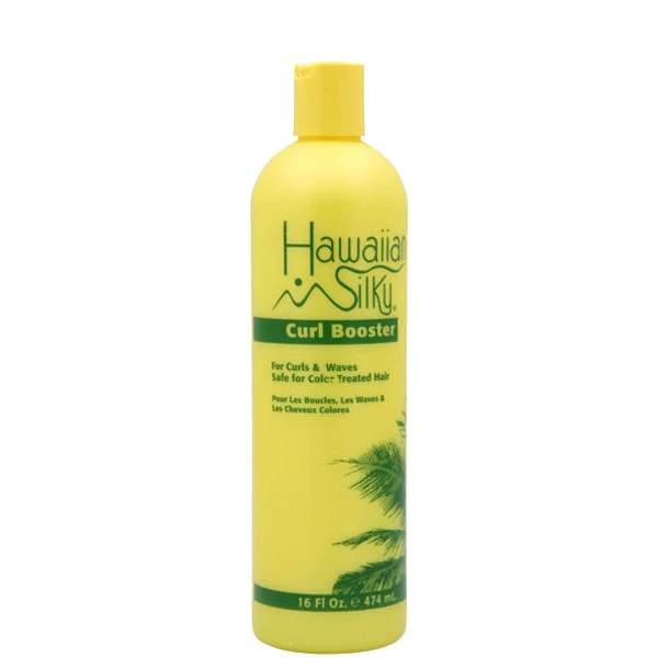Hawaiian Silky Curl Booster For Curls & Waves 16oz 1 Hawaiian Silky Curl Booster For Curls & Waves 16oz