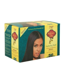 Hawaiian Silky Moroccan Argan Oil Hydrating Sleek No Lye Conditioning Relaxer - Regular
