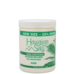 Hawaiian Silky No Base Relaxer Super Silky 20oz