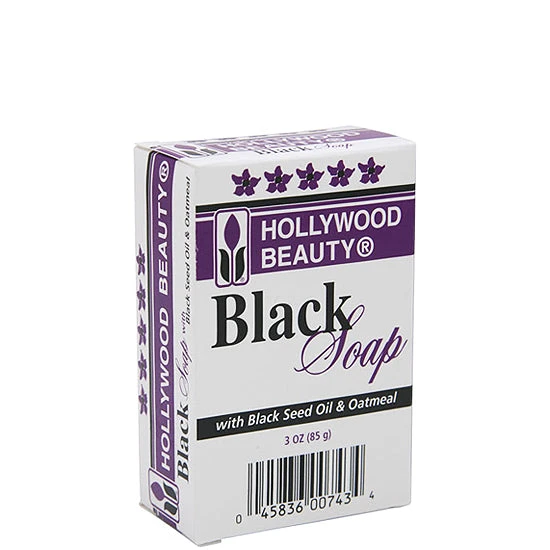 Hollywood Beauty Black Soap 5oz 1 Hollywood Beauty Black Soap 5oz
