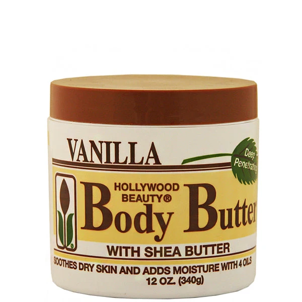 Hollywood Beauty Body Butter 12oz 1 Hollywood Beauty Body Butter 12oz