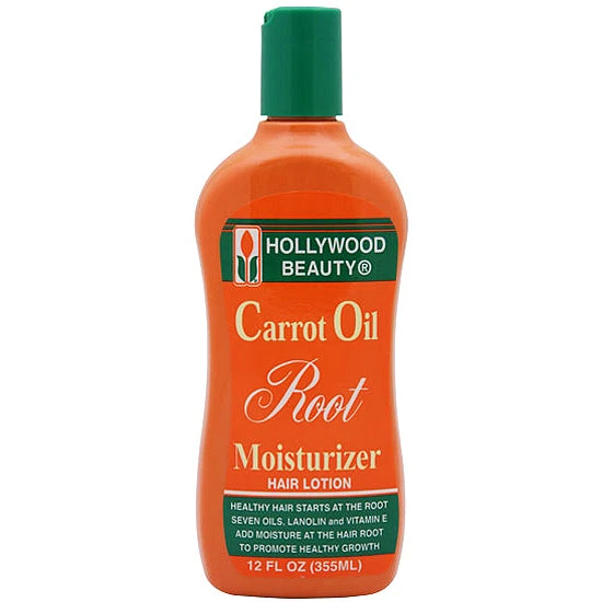 Hollywood Beauty Carrot Oil Root Moisturizer Hair Lotion 12oz 1 Hollywood Beauty Carrot Oil Root Moisturizer Hair Lotion 12oz