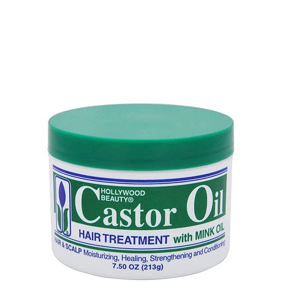 Hollywood Beauty Castor Oil Hair Treatment 7.5oz 1 Hollywood Beauty Castor Oil Hair Treatment 7.5oz