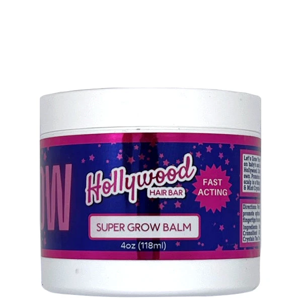 Hollywood Hair Bar Super Grow Balm 4oz 2 Hollywood Hair Bar Super Grow Balm 4oz - Image 2