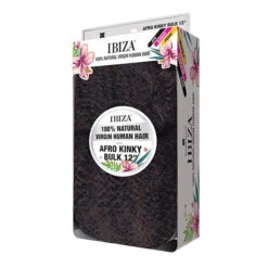 Shake N Go Ibiza 100% Natural Virgin Human Hair Braid - AFRO KINKY BULK 12