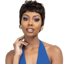 Janet Collection Lavish 100% Virgin Human Hair Wig - TIKA