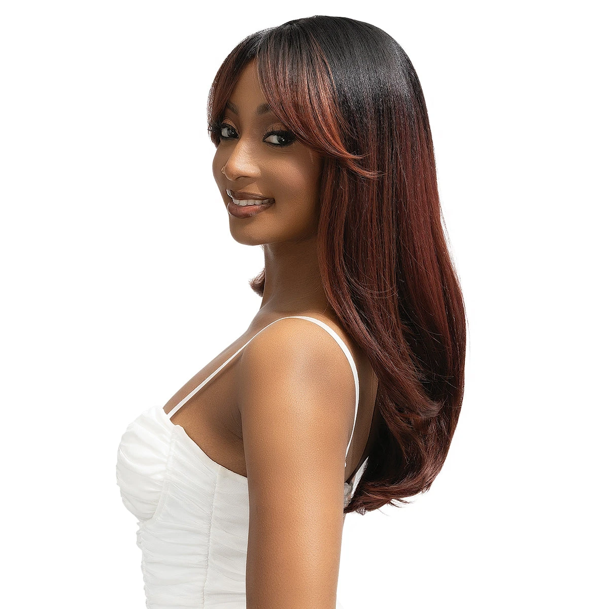 Janet Collection Melt Human Hair Blend 360 13x6 Glueless HD Lace Frontal Wig - BATA 2 Janet Collection Melt Human Hair Blend 360 13x6 Glueless HD Lace Frontal Wig - BATA - Image 2