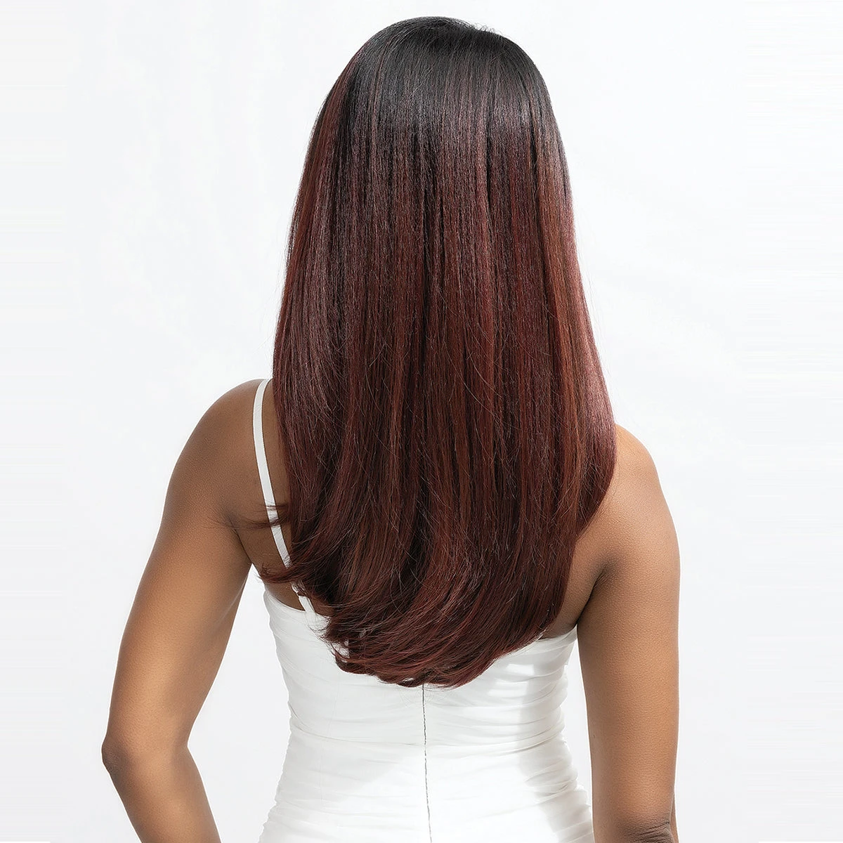 Janet Collection Melt Human Hair Blend 360 13x6 Glueless HD Lace Frontal Wig - BATA 4 Janet Collection Melt Human Hair Blend 360 13x6 Glueless HD Lace Frontal Wig - BATA - Image 4