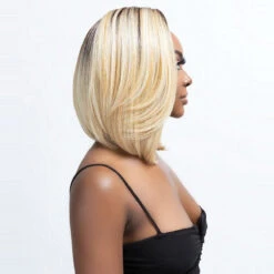 Janet Collection Melt Human Hair Blend 360 13x6 Glueless HD Lace Frontal Wig - BRYN -Wigs Online Shop janet collection melt human hair blend 360 13x6 glueless hd lace frontal wig bryn 2