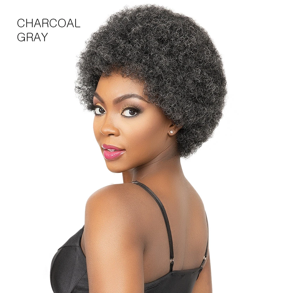 Janet Collection Natural Curly Synthetic Hair Wig - AFRO CADY 4 Janet Collection Natural Curly Synthetic Hair Wig - AFRO CADY - Image 4