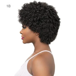 Janet Collection Natural Curly Synthetic Hair Wig - AFRO FIBY -Wigs Online Shop janet collection natural curly synthetic hair wig afro fiby 2
