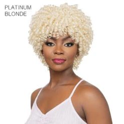 Janet Collection Natural Curly Synthetic Hair Wig - AFRO FIBY -Wigs Online Shop janet collection natural curly synthetic hair wig afro fiby 5