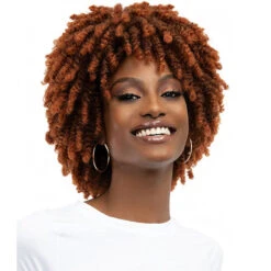 Janet Collection Natural Curly Synthetic Hair Wig - NATURAL AFRO KANE -Wigs Online Shop janet collection natural curly synthetic hair wig natural afro kane 3