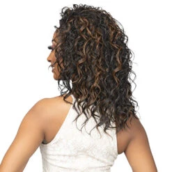 Janet Collection Remy Illusion Human Hair Blend Half Wig - KOBE -Wigs Online Shop janet collection remy illusion human hair blend half wig kobe 2