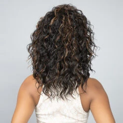 Janet Collection Remy Illusion Human Hair Blend Half Wig - KOBE -Wigs Online Shop janet collection remy illusion human hair blend half wig kobe 3