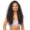 Janet Collection Remy Illusion Human Hair Blend Half Wig - WACO