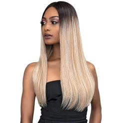Janet Collection Synthetic Melt 13x6 HD Lace Frontal Wig - INEZ -Wigs Online Shop janet collection synthetic melt 13x6 hd lace frontal wig inez 2
