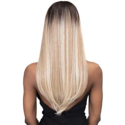 Janet Collection Synthetic Melt 13x6 HD Lace Frontal Wig - INEZ -Wigs Online Shop janet collection synthetic melt 13x6 hd lace frontal wig inez 4