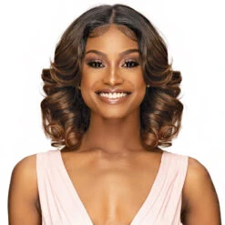 Janet Collection Synthetic Hair Melt 13x6 HD Swiss Lace Frontal Wig - LENNON