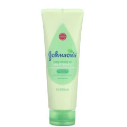 Johnson's Baby Creamy Oil Aloe & Vitamin E 8oz