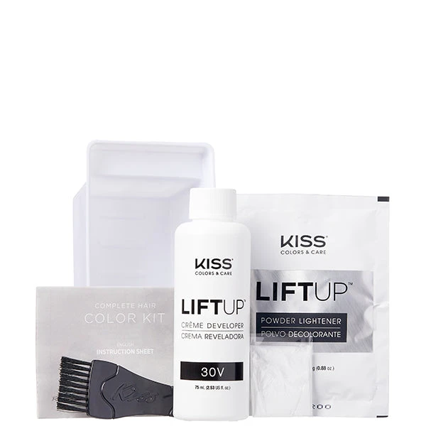 Kiss Colors & Care KB30SET 30V Express Semi-Permanent Complete Hair Bleach Kit 2 Kiss Colors & Care KB30SET 30V Express Semi-Permanent Complete Hair Bleach Kit - Image 2