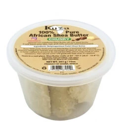 Kuza 100% African Shea Butter White Chunky 10oz