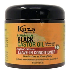 Kuza Jamaican Black Castor Oil Repair Cream Leave In Conditioner 16oz