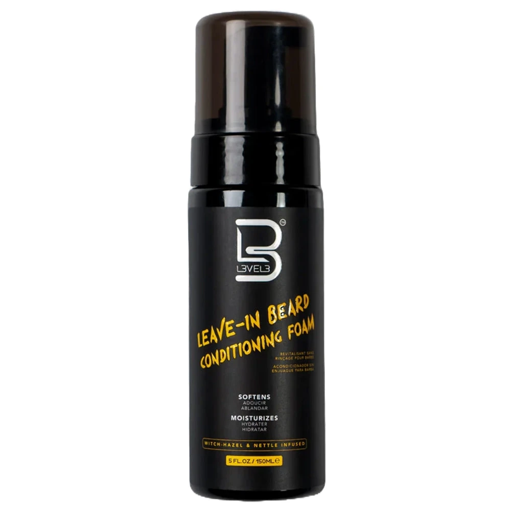 L3VEL3 Leave-In Beard Conditioning Foam 5oz 1 L3VEL3 Leave-In Beard Conditioning Foam 5oz