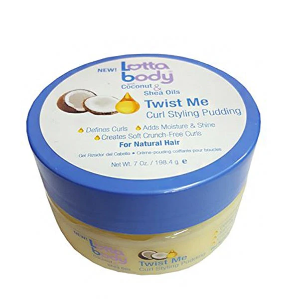 Lottabody Coconut & Shea Oils Twist Me Curl Styling Pudding 7oz 1 Lottabody Coconut & Shea Oils Twist Me Curl Styling Pudding 7oz