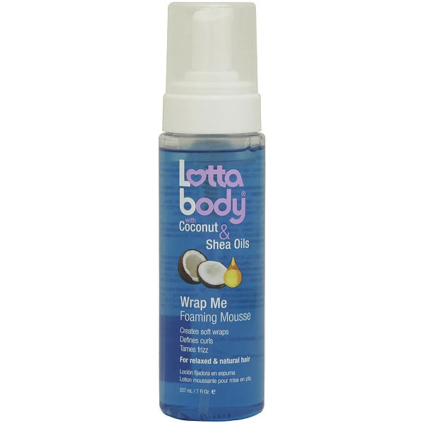 Lottabody Coconut & Shea Oils Wrap Me Foaming Mousse 7oz 1 Lottabody Coconut & Shea Oils Wrap Me Foaming Mousse 7oz