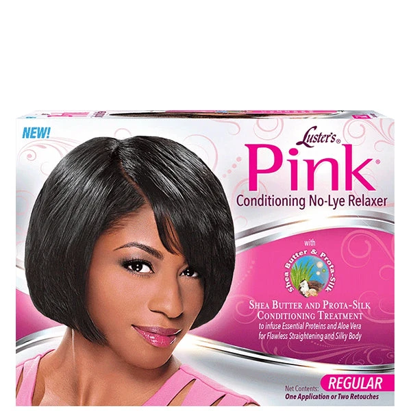 Luster's Pink Conditioning No-Lye Relaxer Kit 1 Application Or 2 Retouch - Regular 1 Luster's Pink Conditioning No-Lye Relaxer Kit 1 Application Or 2 Retouch - Regular