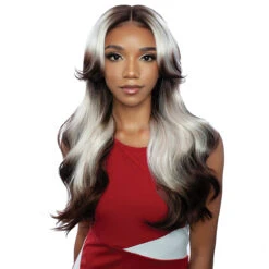 Mane Concept Red Carpet Synthetic Hair Glueless HD Lace Front Wig - RCTD212 BLAIRE