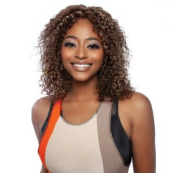 Mane Concept Trill 100% Human Hair 13x4 Glueless HD Lace Wig - TRP2102 SPANISH WAVE 16