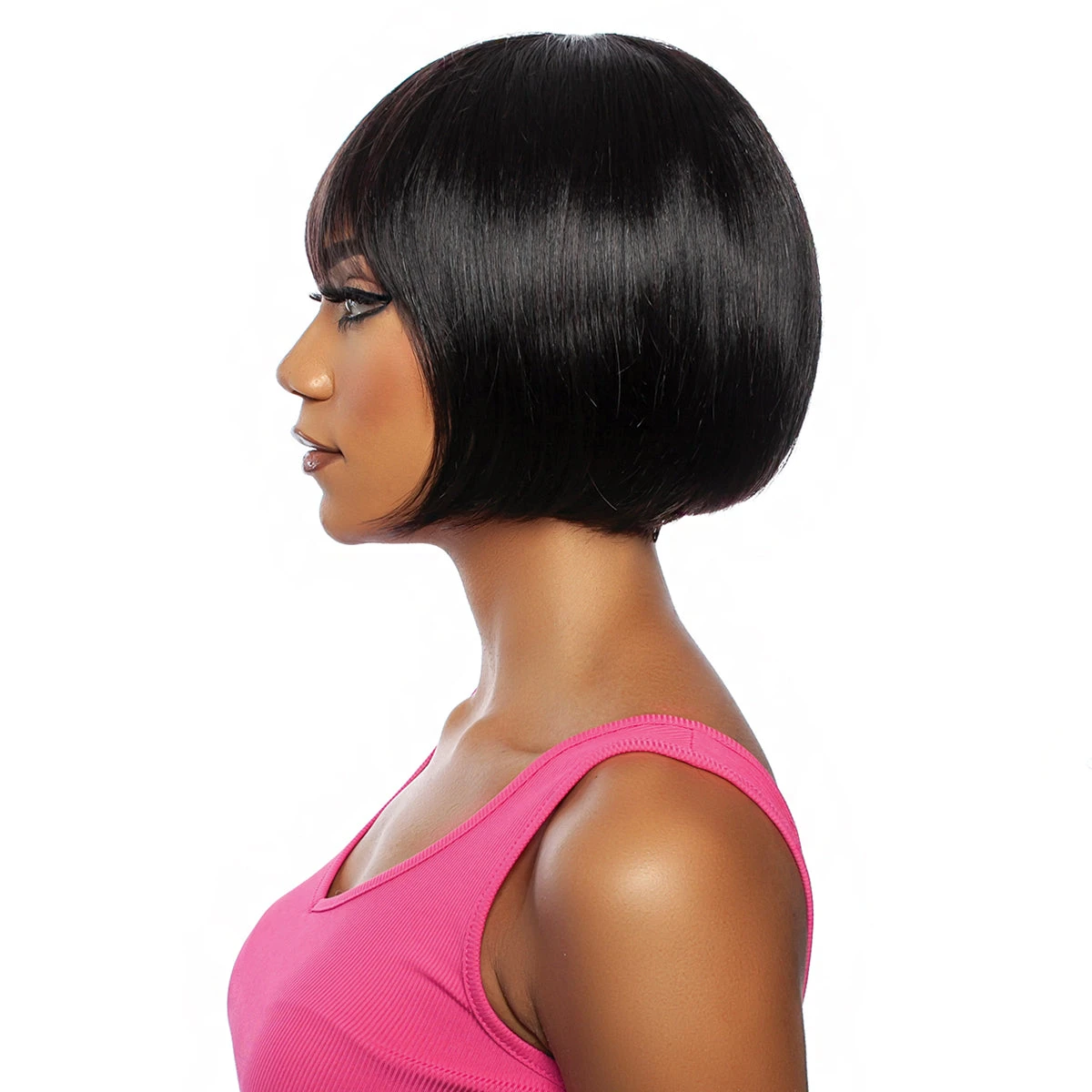 Mane Concept Trill 100% Brazilian Virgin Remy Hair Wig - TR1331 STRAIGHT WITH BANG 8 3 Mane Concept Trill 100% Brazilian Virgin Remy Hair Wig - TR1331 STRAIGHT WITH BANG 8 - Image 3