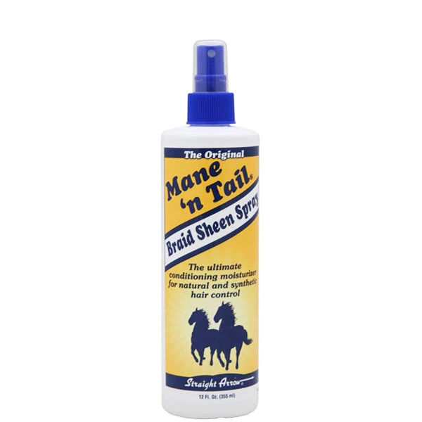 Mane'n Tail Braid Sheen Ultimate Control Conditioning Spray 12oz 1 Mane'n Tail Braid Sheen Ultimate Control Conditioning Spray 12oz