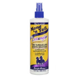 Mane'n Tail Detangler Spray The Tangles And Knots Solution 12oz