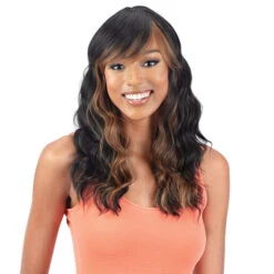 Mayde Beauty Human Hair Blend Mocha Wig - HONEY 17 Mayde Beauty Human Hair Blend Mocha Wig - HONEY -Wigs Online Shop mayde beauty human hair blend mocha wig honey 4