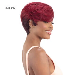 Mayde Beauty Human Hair Blend Mocha Wig - MARBLE -Wigs Online Shop mayde beauty human hair blend mocha wig marble 4