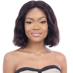 Mayde Beauty Lace And Lace 100% Human Hair Lace Front Wig - LOOSE WAVE