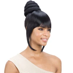 Mayde Beauty Synthetic Bun And Bang - SUNNY DAY (2pcs)
