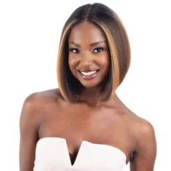 Mayde Beauty Refined Synthetic Hair Glueless HD Lace Front Wig - JENA