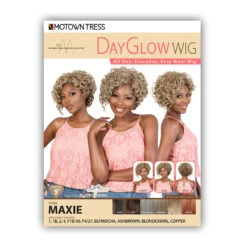 Motown Tress DayGlow Synthetic Hair Wig - MAXIE -Wigs Online Shop motown tress dayglow synthetic hair wig maxie 4