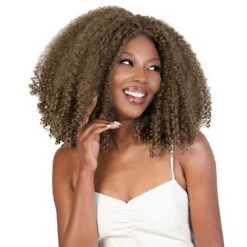 Motown Tress Glam Airy Synthetic Hair Wig - WHC AFRO4C -Wigs Online Shop motown tress glam airy synthetic hair wig whc afro4c 2