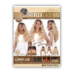 Motown Tress Synthetic Hair Glueless HD Lace Wig - LUHD1 LIA -Wigs Online Shop motown tress synthetic hair glueless hd lace wig luhd1 lia 4