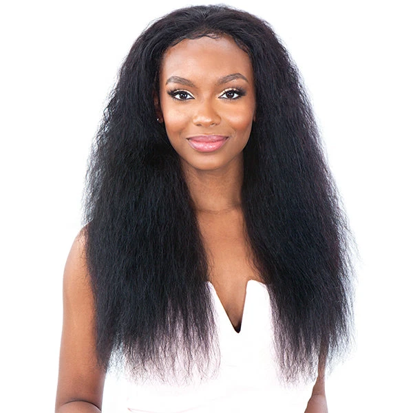 Naked Nature 100% Brazilian WET & WAVY Natural Hair Lace Frontal Wig - BOHEMIAN CURL 2 Naked Nature 100% Brazilian WET & WAVY Natural Hair Lace Frontal Wig - BOHEMIAN CURL - Image 2