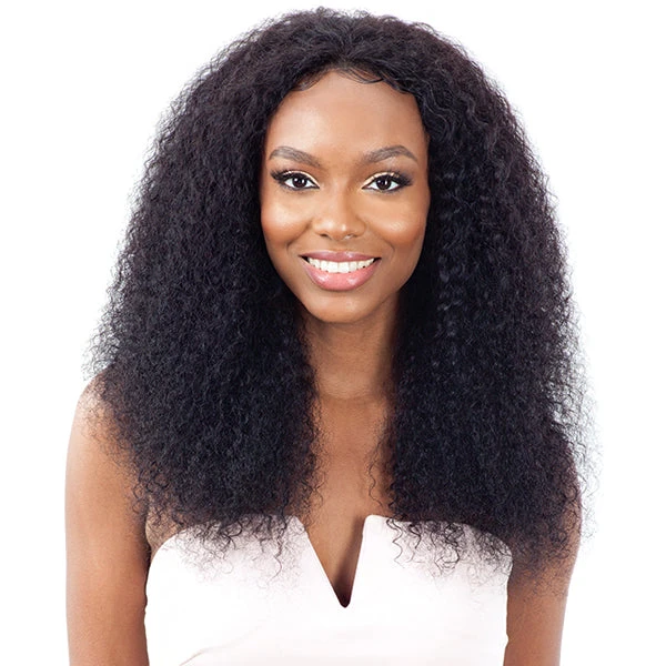 Naked Nature 100% Brazilian WET & WAVY Natural Hair Lace Frontal Wig - BOHEMIAN CURL 1 Naked Nature 100% Brazilian WET & WAVY Natural Hair Lace Frontal Wig - BOHEMIAN CURL