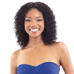 Naked Nature 100% Brazilian WET & WAVY Natural Hair HD Lace Front Wig - PETAL